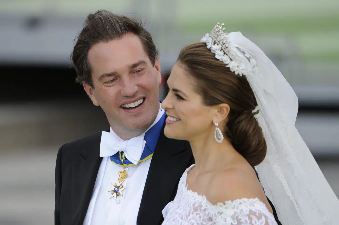 Sådan så det ud for præcis syv år siden, da den britisk-amerikanske forretningsmand Chris O'Neill giftede sig med prinsesse Madeleine af Sverige. (Arkivfoto) Scanpix Sweden/Reuters