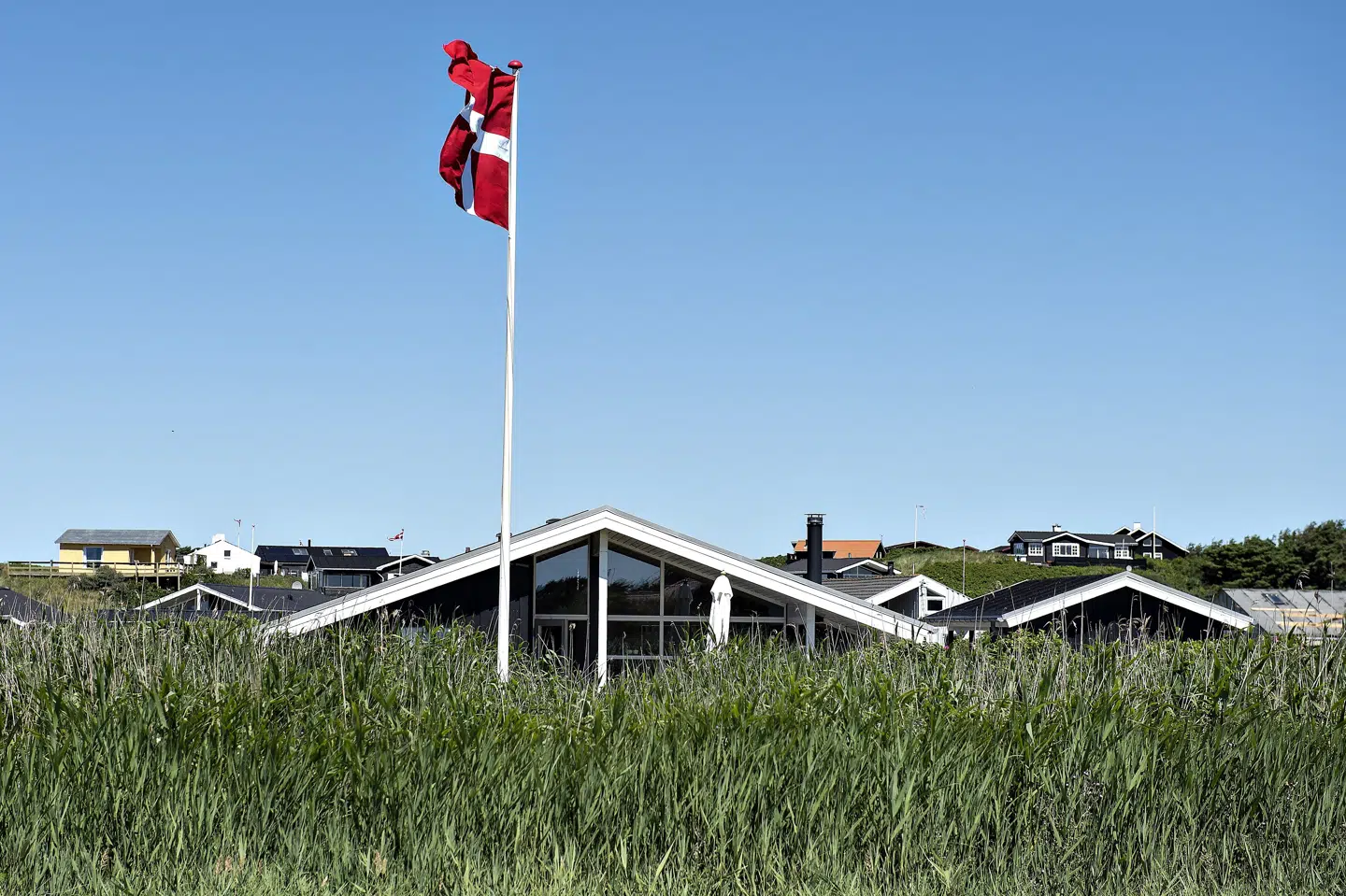 Der var rift efter sommerhusene i slutningen af maj. (Arkivfoto) Henning Bagger/Ritzau Scanpix