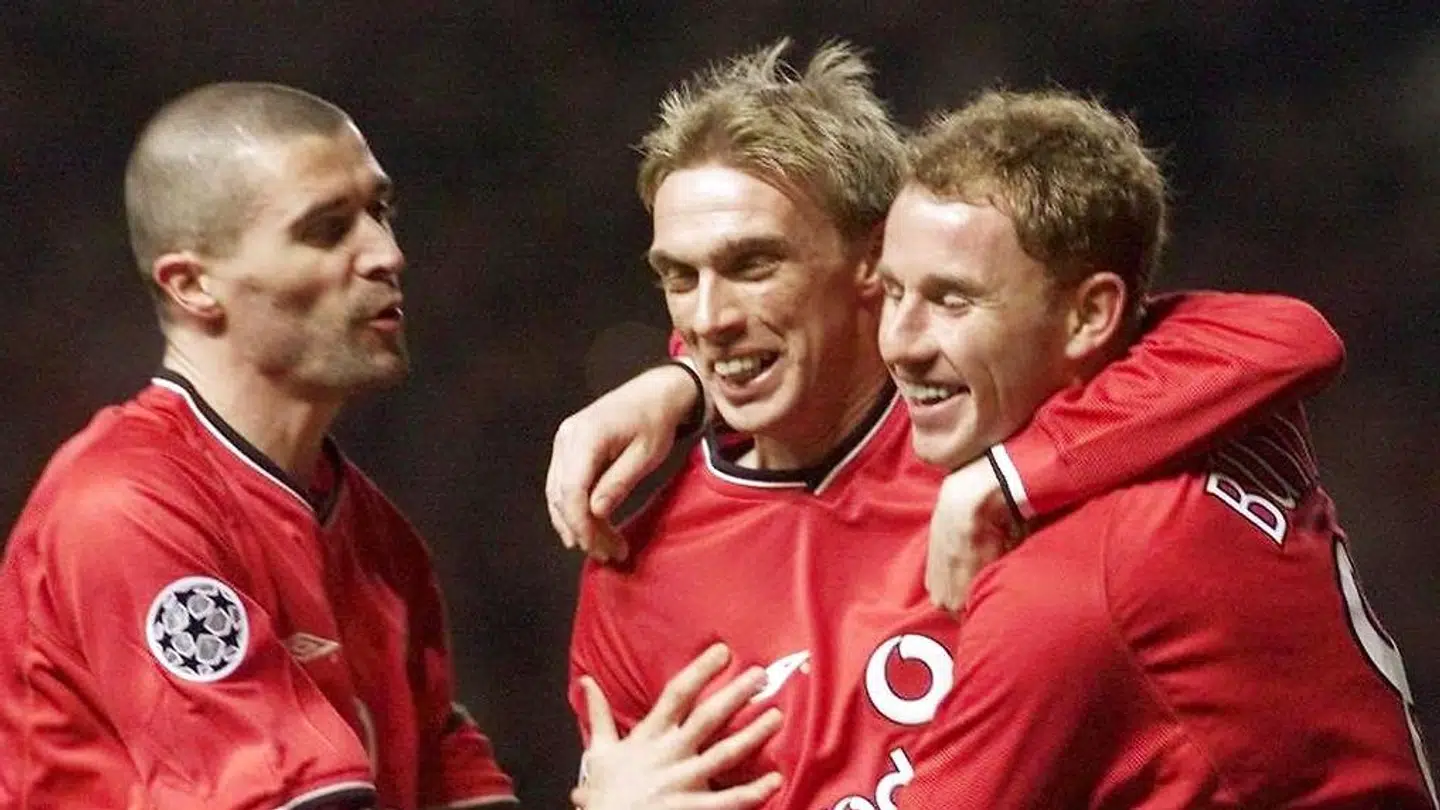 Luke Chadwick spillede sammen med store stjerner som Nicky Butt og Roy Keane.