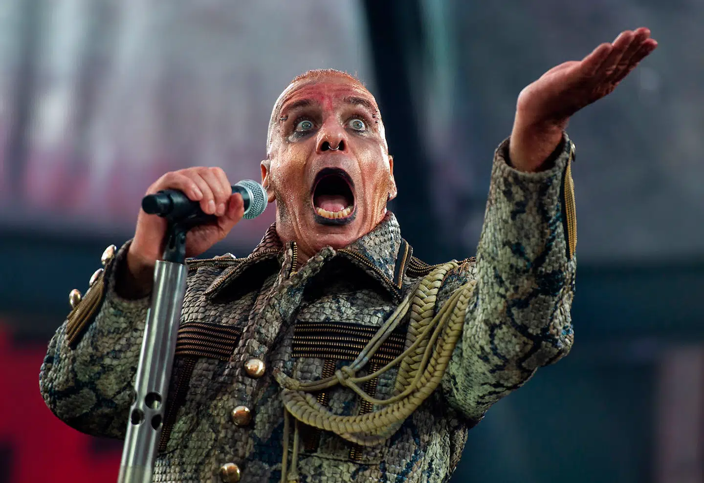 Till Lindemann, forsanger i Rammstein.