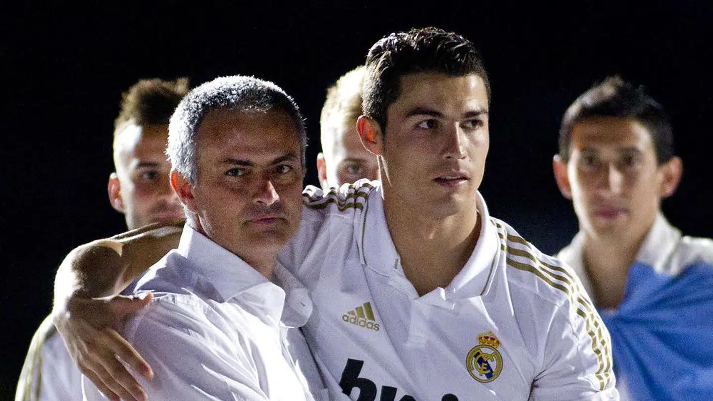Ronaldo og Mourinho havde også gode tider sammen i Real Madrid.