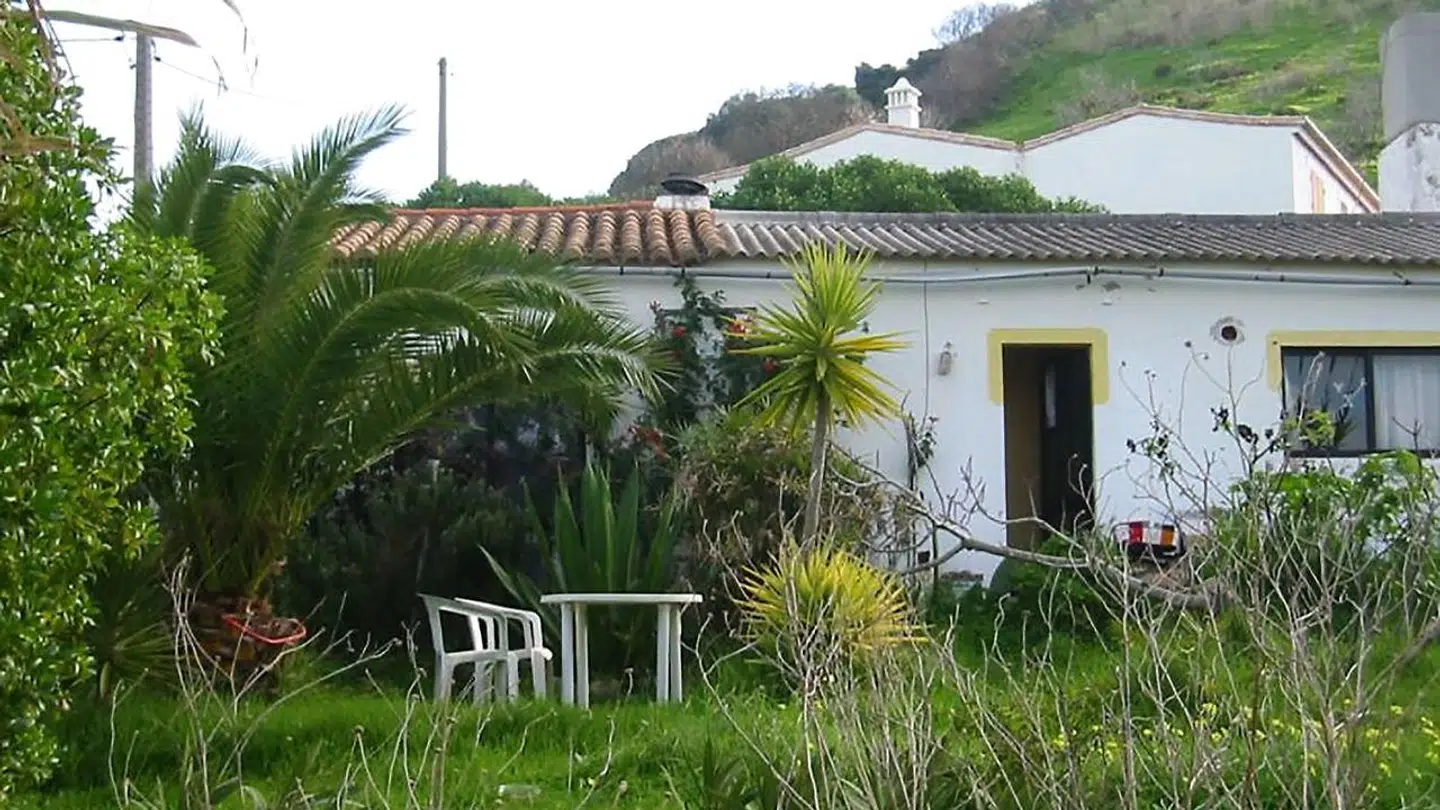 Christian B boede en årerække i dette hus i nærheden af Praia da Luz.