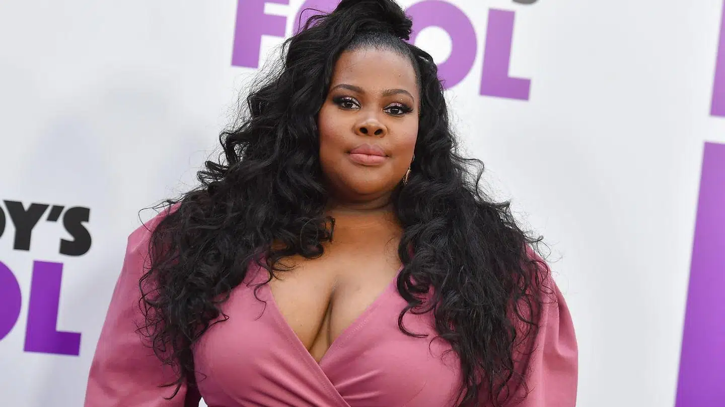 Amber Riley reagerede også stærkt, da Michele var under anklage mandag.