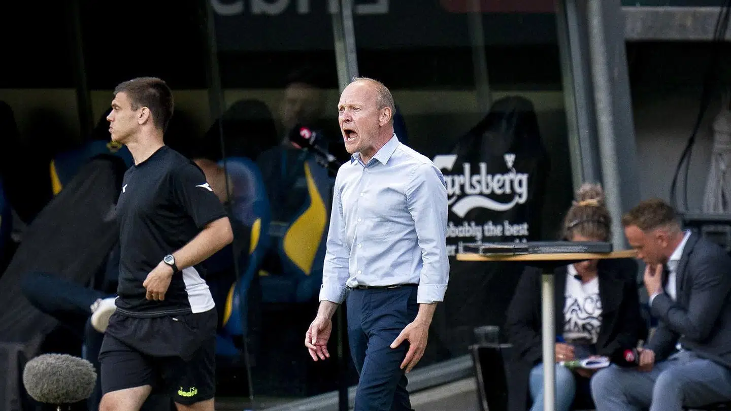 Niels Frederiksen har været tilfreds med Jesper Lindstrøms træning den seneste tid.