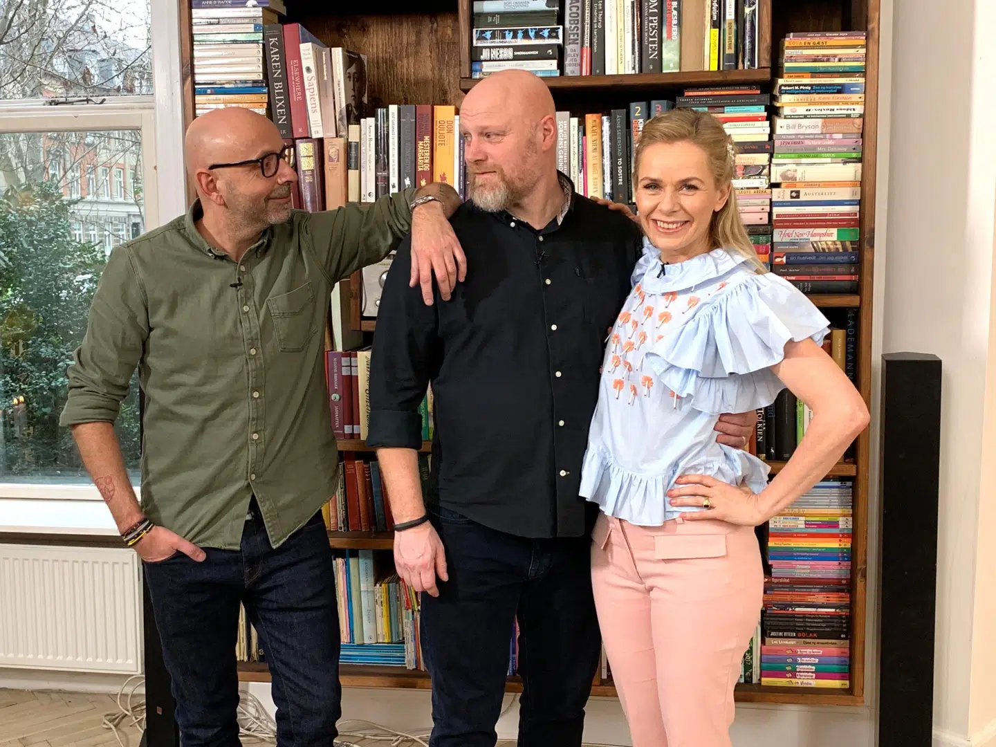 Flemming Møldrup, Mads Steffensen og Anne Glad.