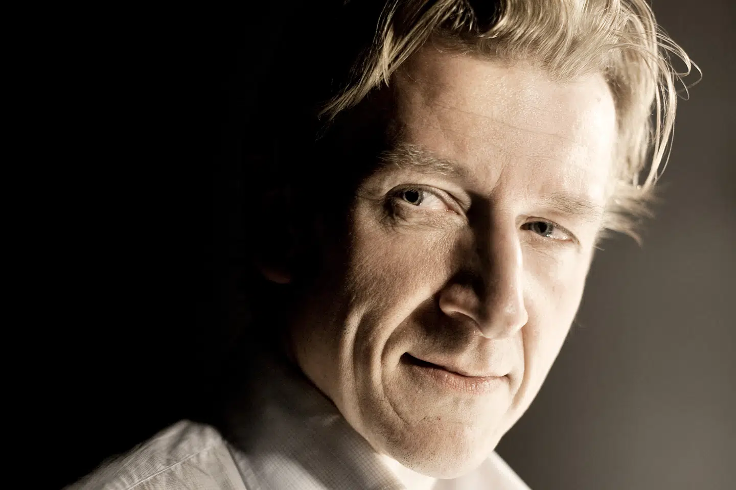 Jens Albinus er sammen med sin medskuespiller Olaf Johannesen nomineret til Årets mandlige hovedrolle. Det er første gang nogensinde, at to skuespillere er nominerede sammen til én Reumert-pris. Linda Kastrup/Ritzau Scanpix