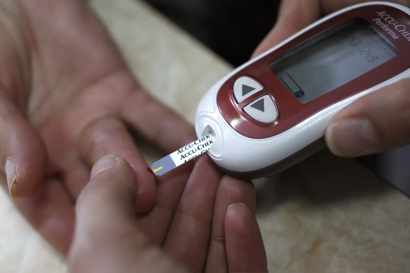 Sukkersyge - med den medicinske betegnelse diabetes mellitus - er en kronisk stofskiftesygdom, som er karakteriseret ved forhøjet indhold af druesukker i blodet. (Arkivfoto) Stoyan Nenov/Reuters