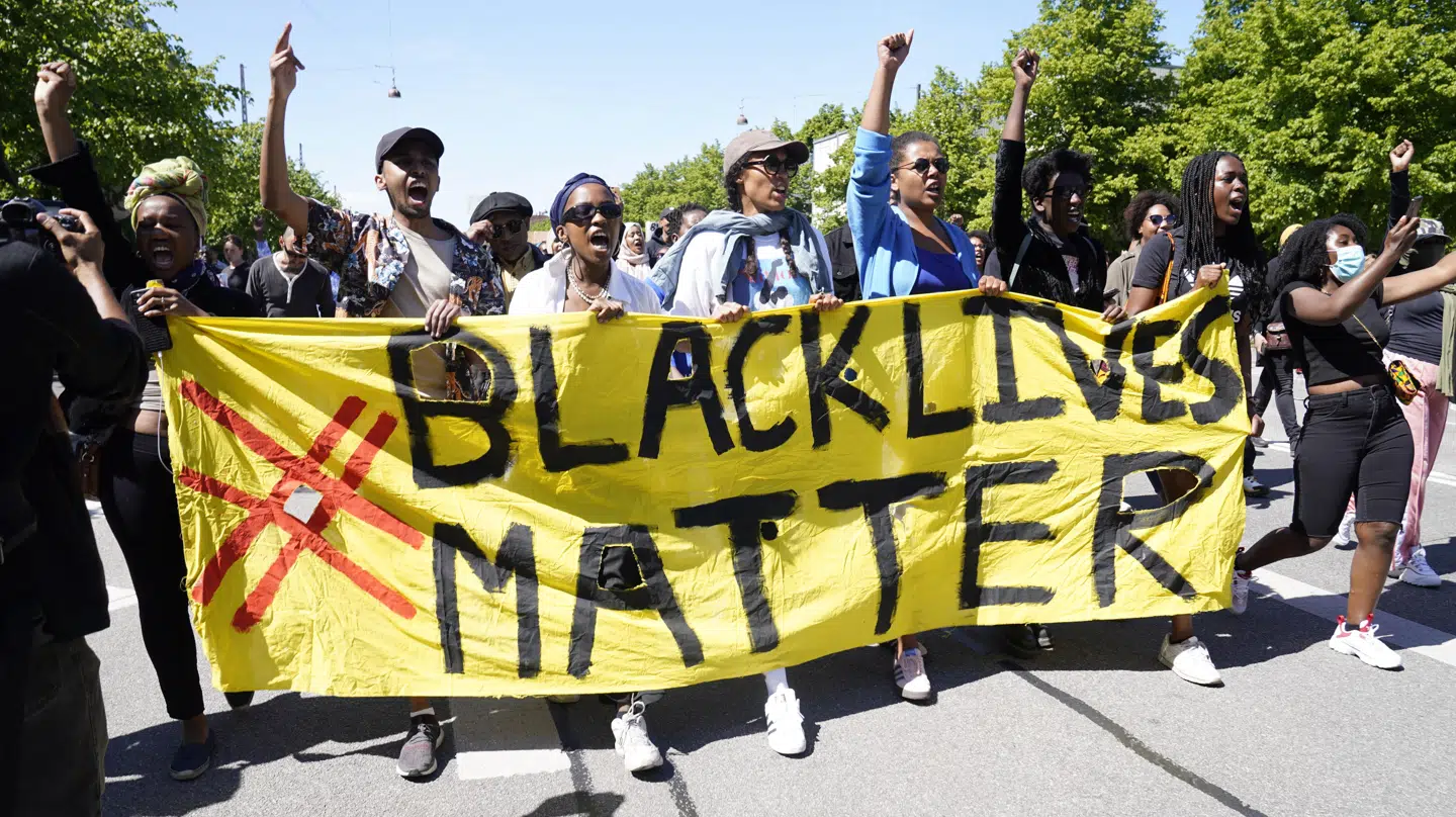 'Black Lives Matter'-demonstration i København.