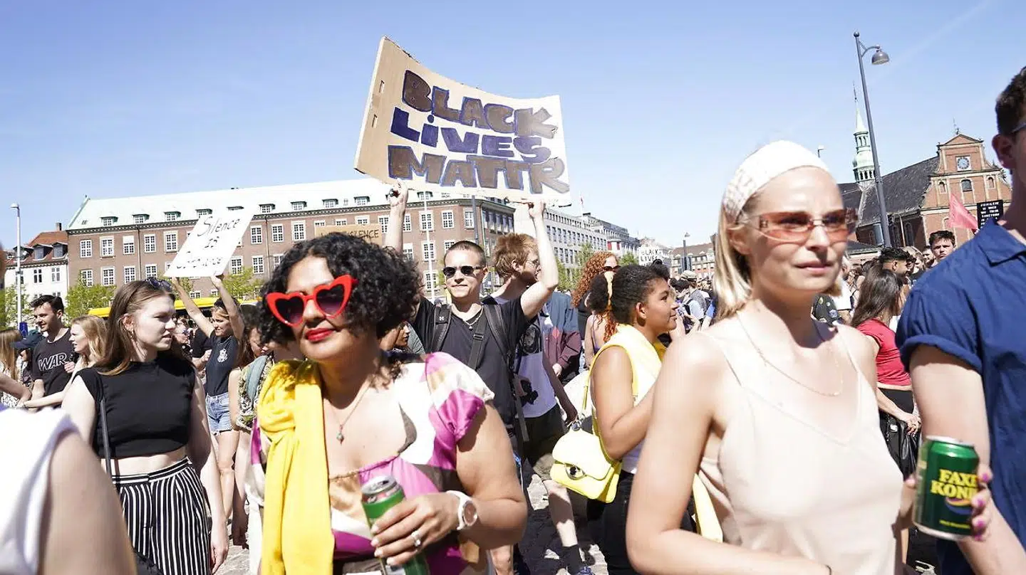 'Black Lives Matter'-demonstration i København.