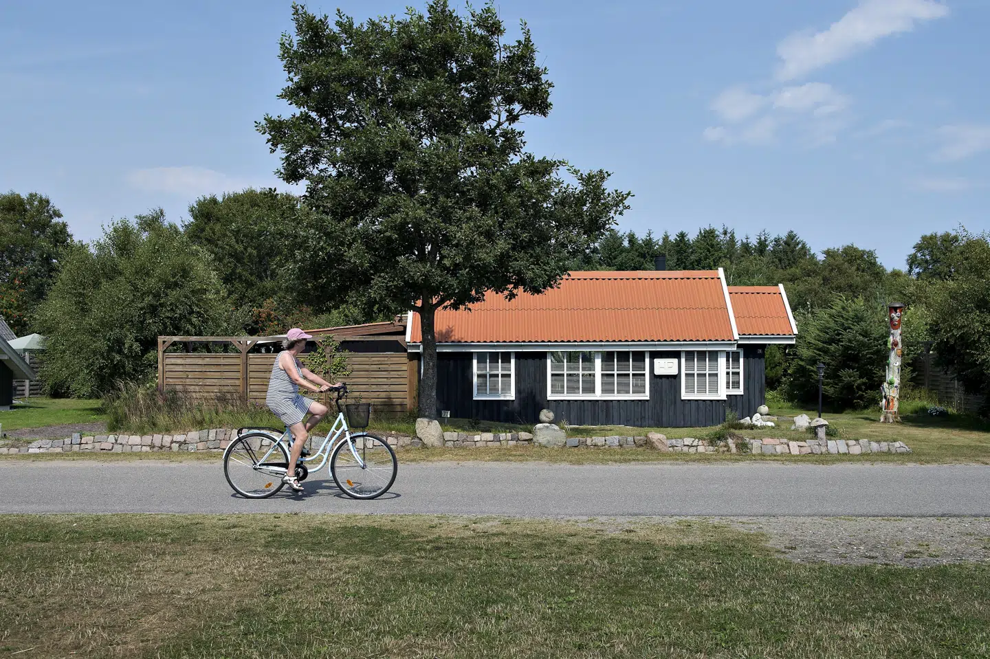 Regeringen lemper nogle regler for at imødekomme særligt turister, der skal i danske sommerhuse. (Arkivfoto) Henning Bagger/Ritzau Scanpix
