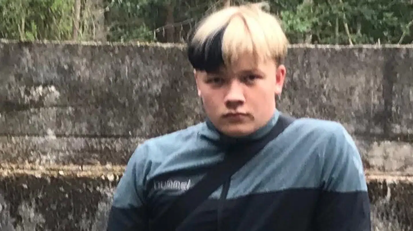 Rasmus, før han blev syg. Han har tabt sig meget på grund af kemoterapi. Foto: Privat.