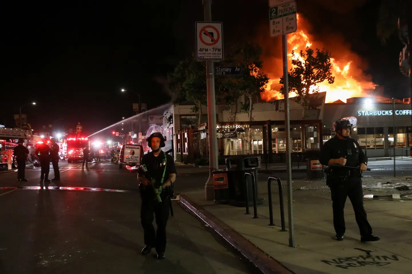 De seneste dage har en sort mands død udløst store protester rundt om i USA. (Arkivfoto) Patrick T. Fallon/Reuters