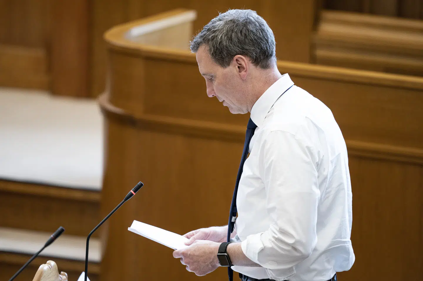 Justitsminister Nick Hækkerup (S) lover en god åbning for grænserne. Niels Christian Vilmann/Ritzau Scanpix