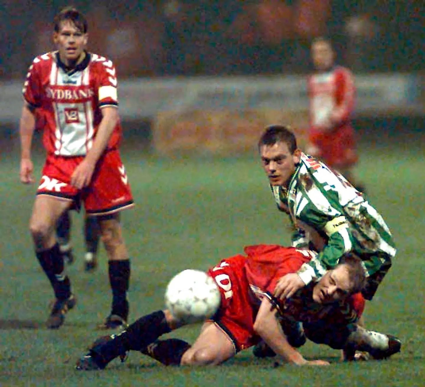 Heine Fernandez for Viborg i 1998 i en kamp mod Vejle.