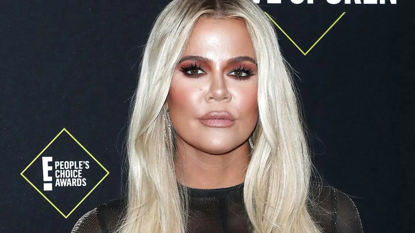 Da Khloe Kardashian mødte op ved People's Choice Awards i november 2019. EPA/NINA PROMMER