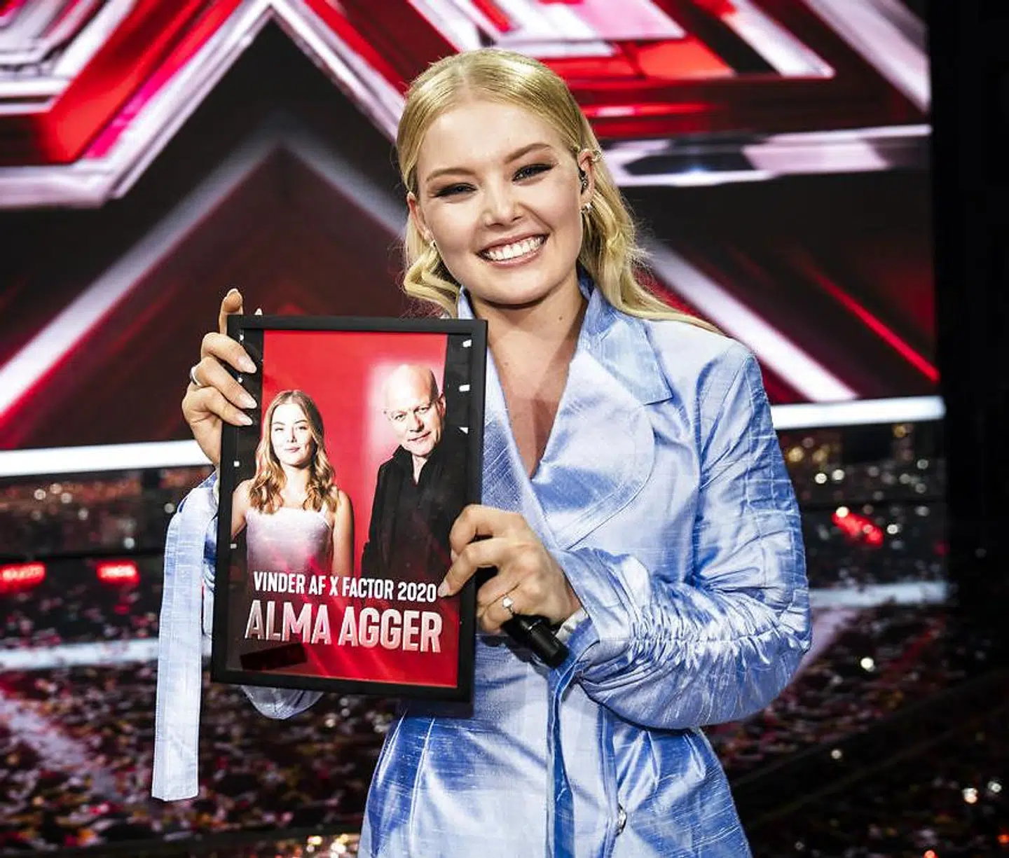 Alma Agger vinder' X Factor' 2020.