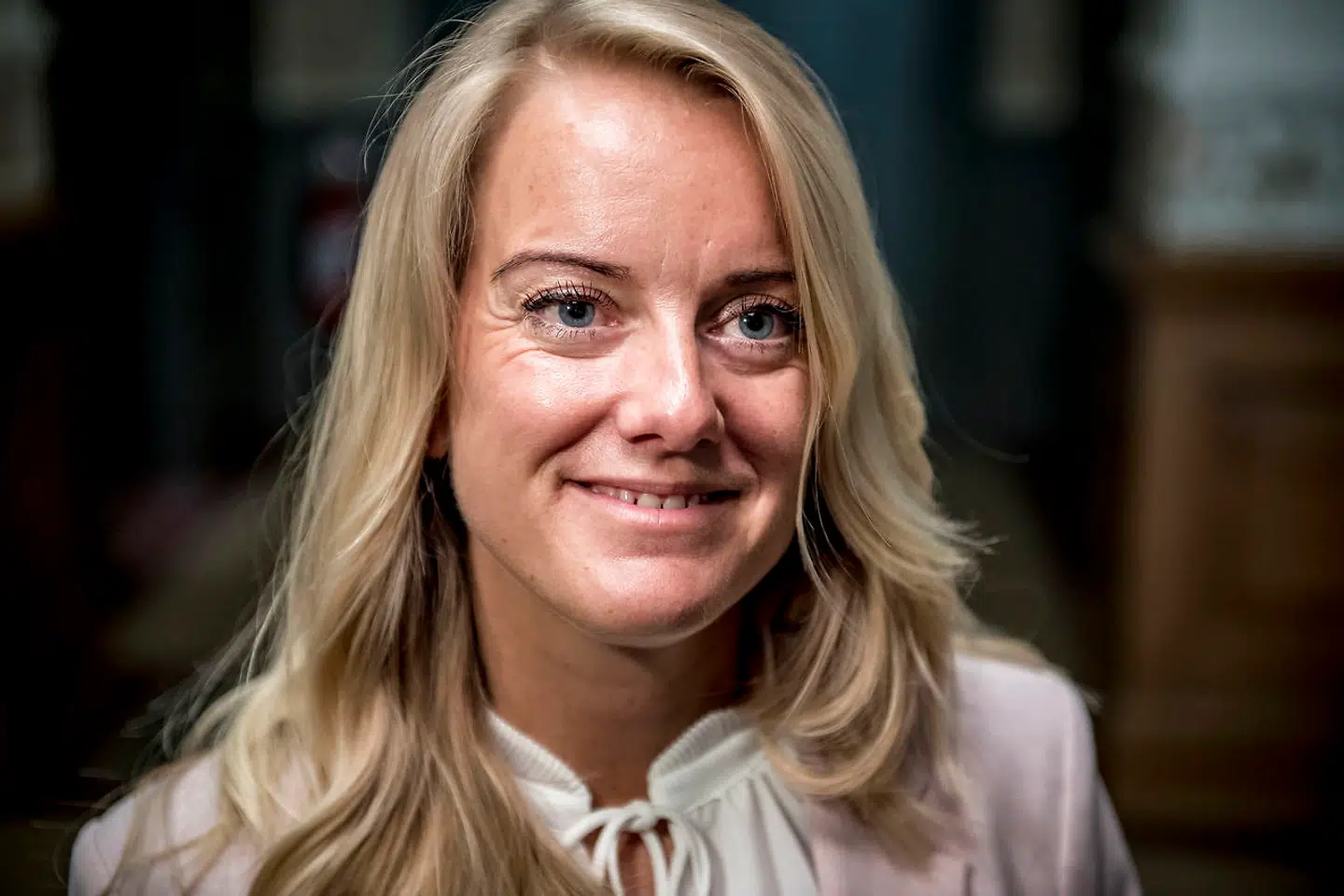 Nye Borgerliges formand Pernille Vermund har god grund til at smile over de mange kommentarer og 'likes' efter seneste opslag på Facebook. (Foto: Mads Claus Rasmussen/Ritzau Scanpix)