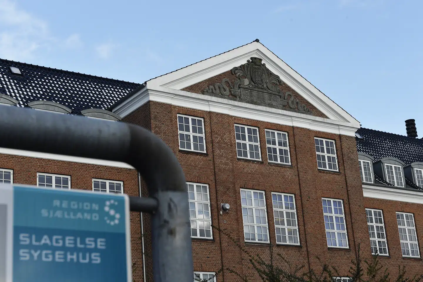 Slagelse Sygehus havde oprettet 73 sengepladser til Covid-19-patienter, som nu nedlægges. (Arkivfoto.) Simon Skipper/Ritzau Scanpix