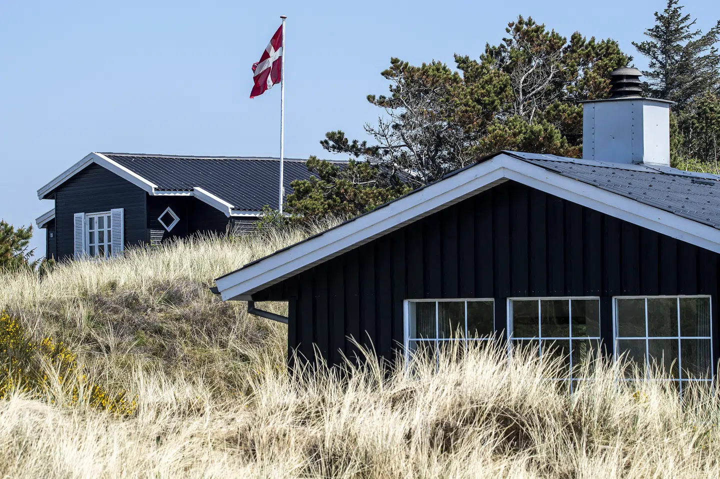 Udlændinge stod sidste år for bookinger af 13 ud af 20 millioner overnatninger i lejede sommerhuse. (Arkivfoto) John Randeris/Ritzau Scanpix