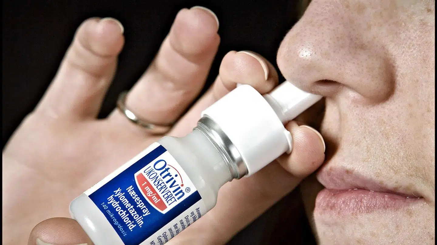Otrivin er en næsespray mod forkølelse og influenza.