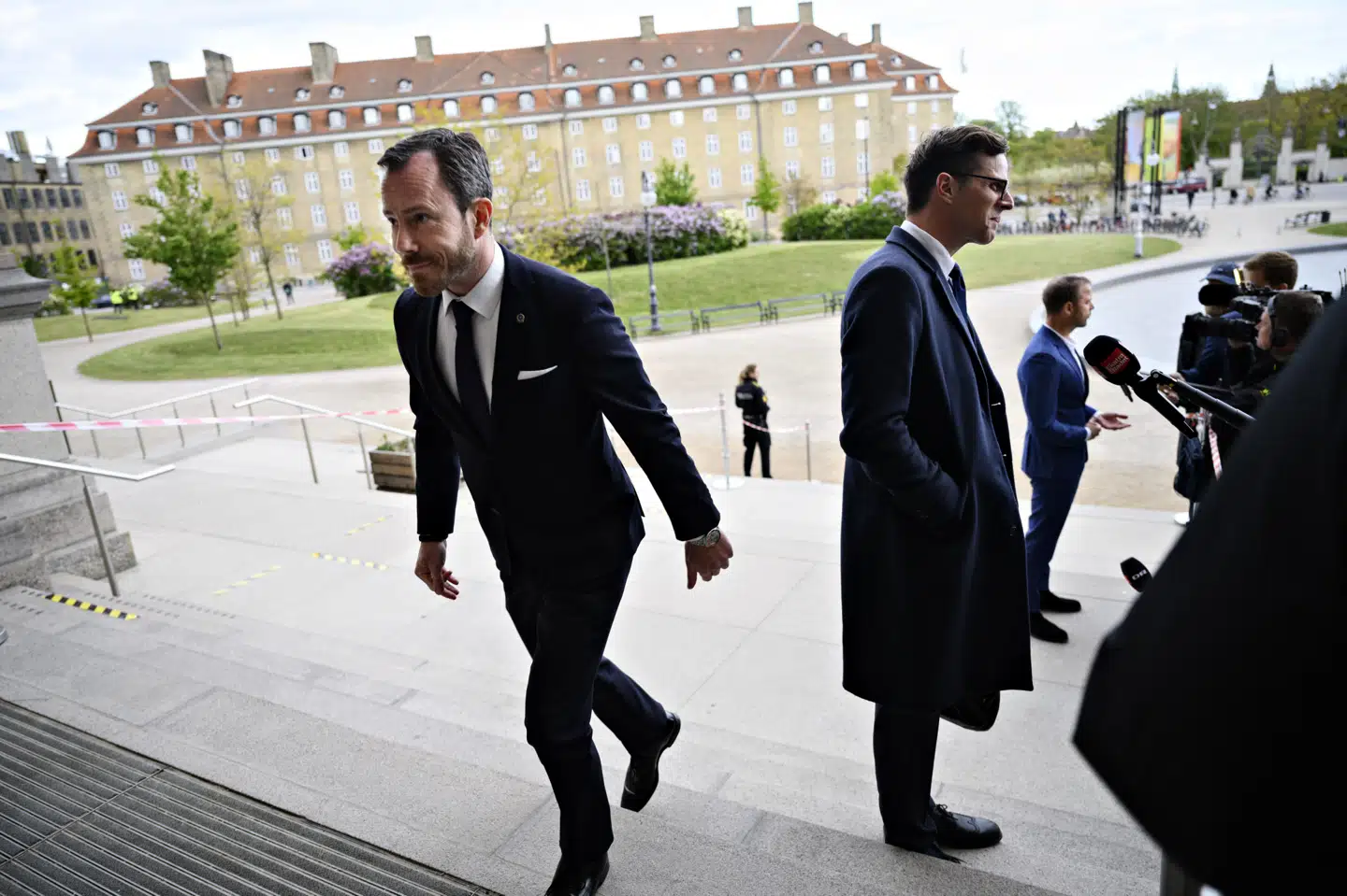 Jakob Ellemann-Jensen (V) har ingen kommentarer til de informationer, der er kommet frem i Instrukskommissionen. Philip Davali/Ritzau Scanpix