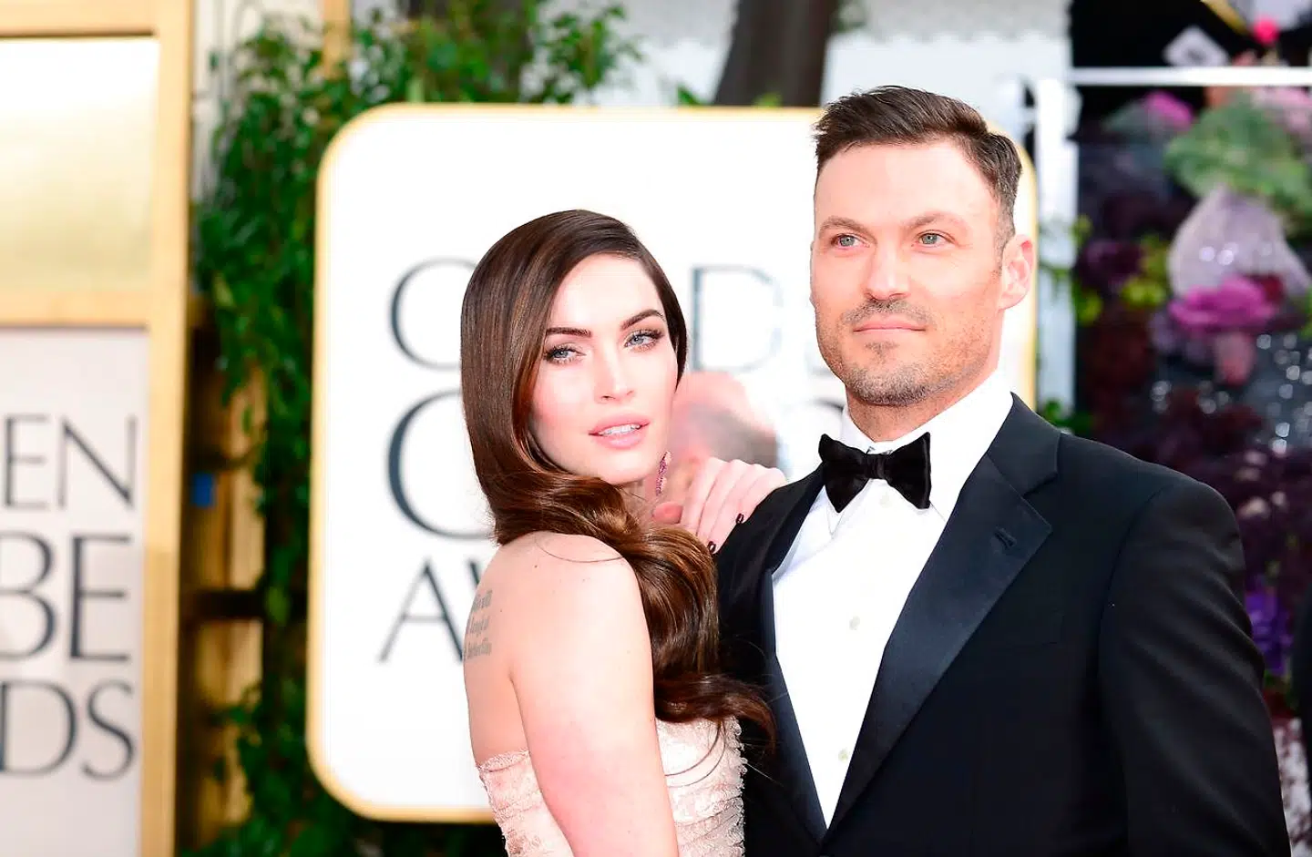 ARKIVFOTO af Megan Fox og Brian Austin Green.
