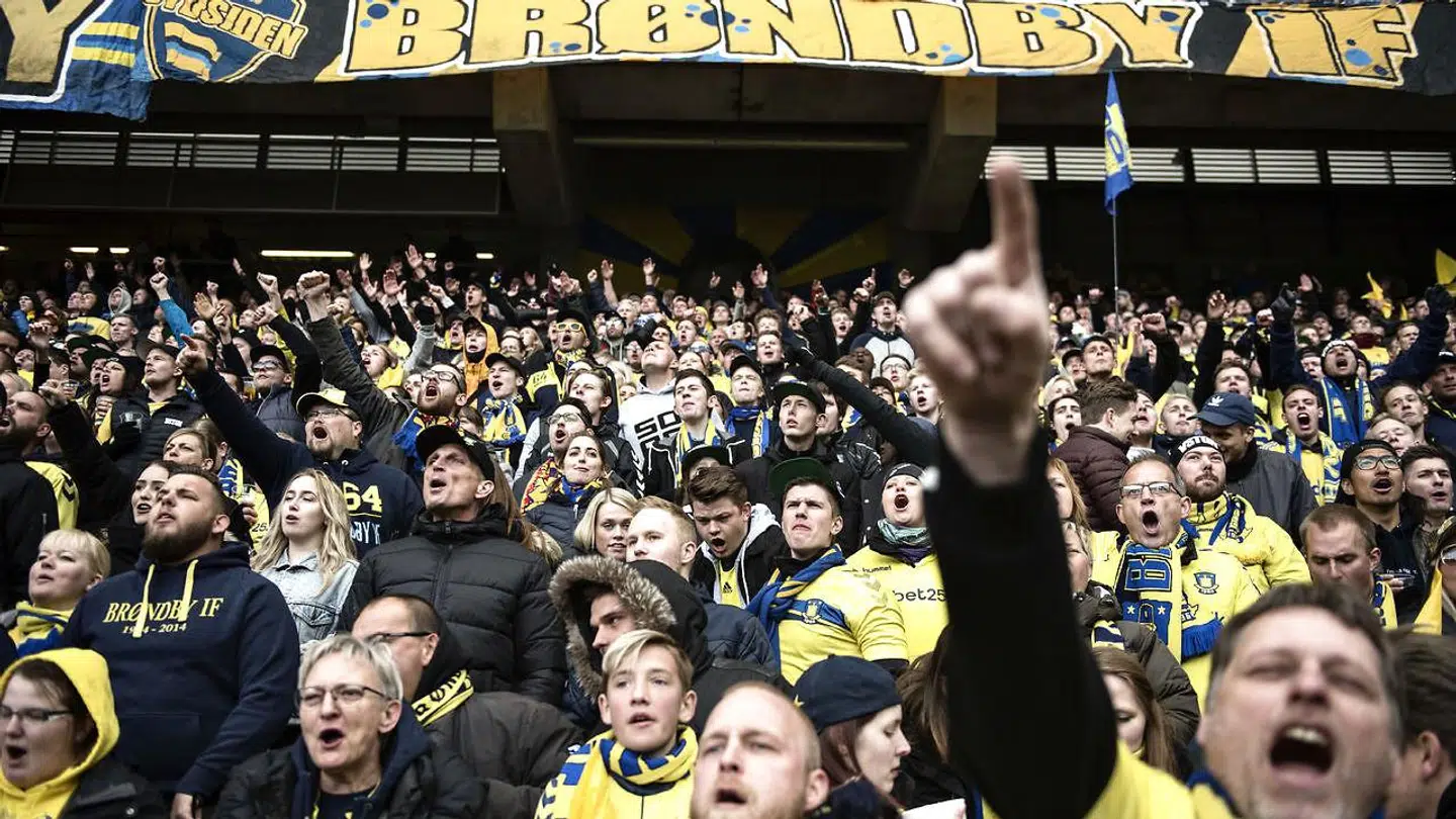 Arkivfoto. Sammenholdet er en stor del af det at være Brøndby-fan, siger Kenny Gyldenløve.