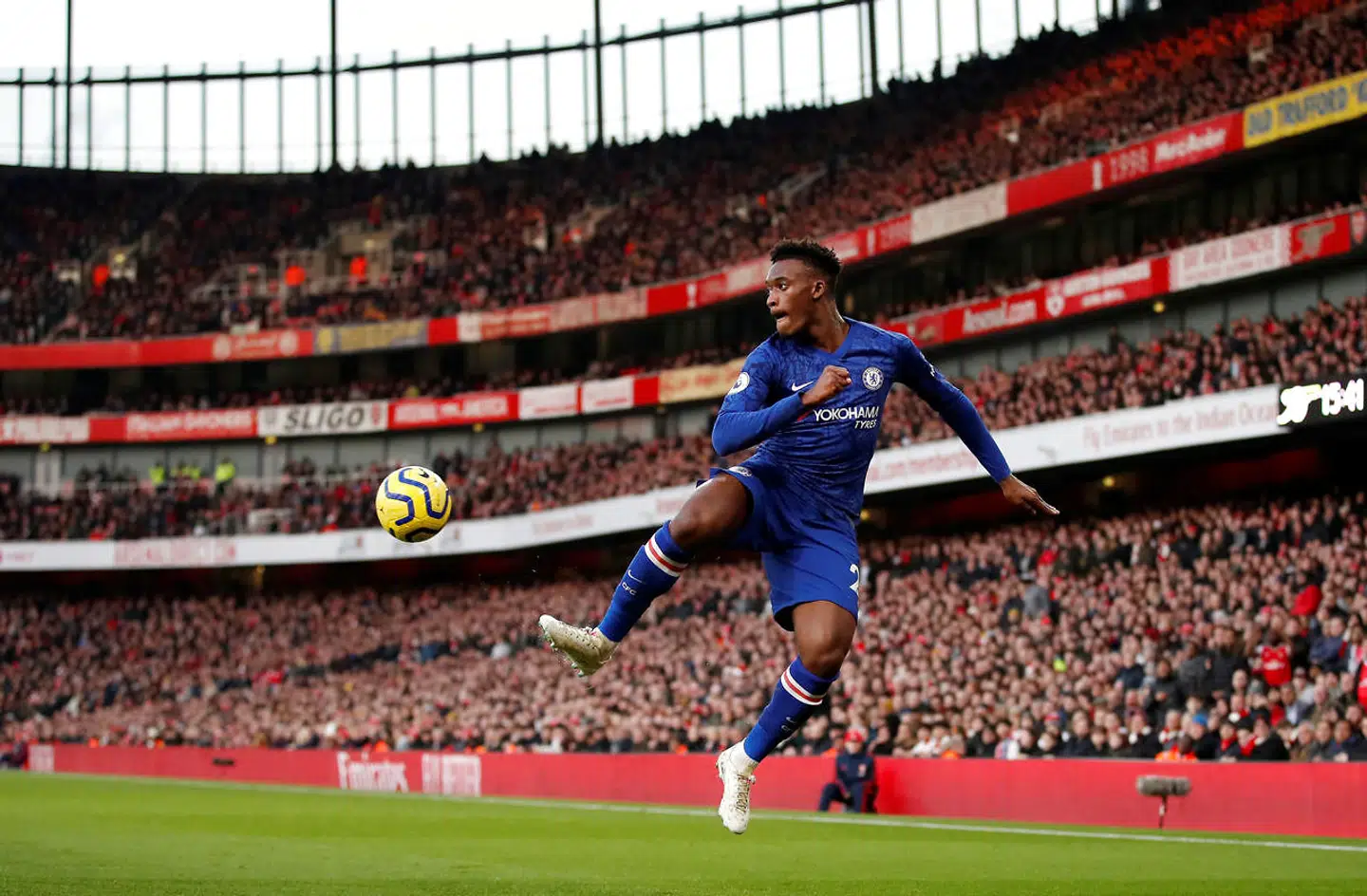 Callum Hudson-Odoi er et af de største talenter i engelsk fodbold. Den kun 19-årige spiller har optrådt tre gange for det engelske landshold.