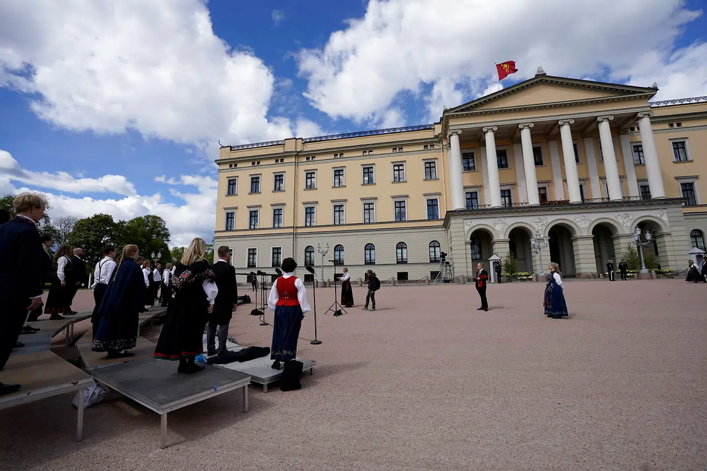 Slotspladsen i Oslo.