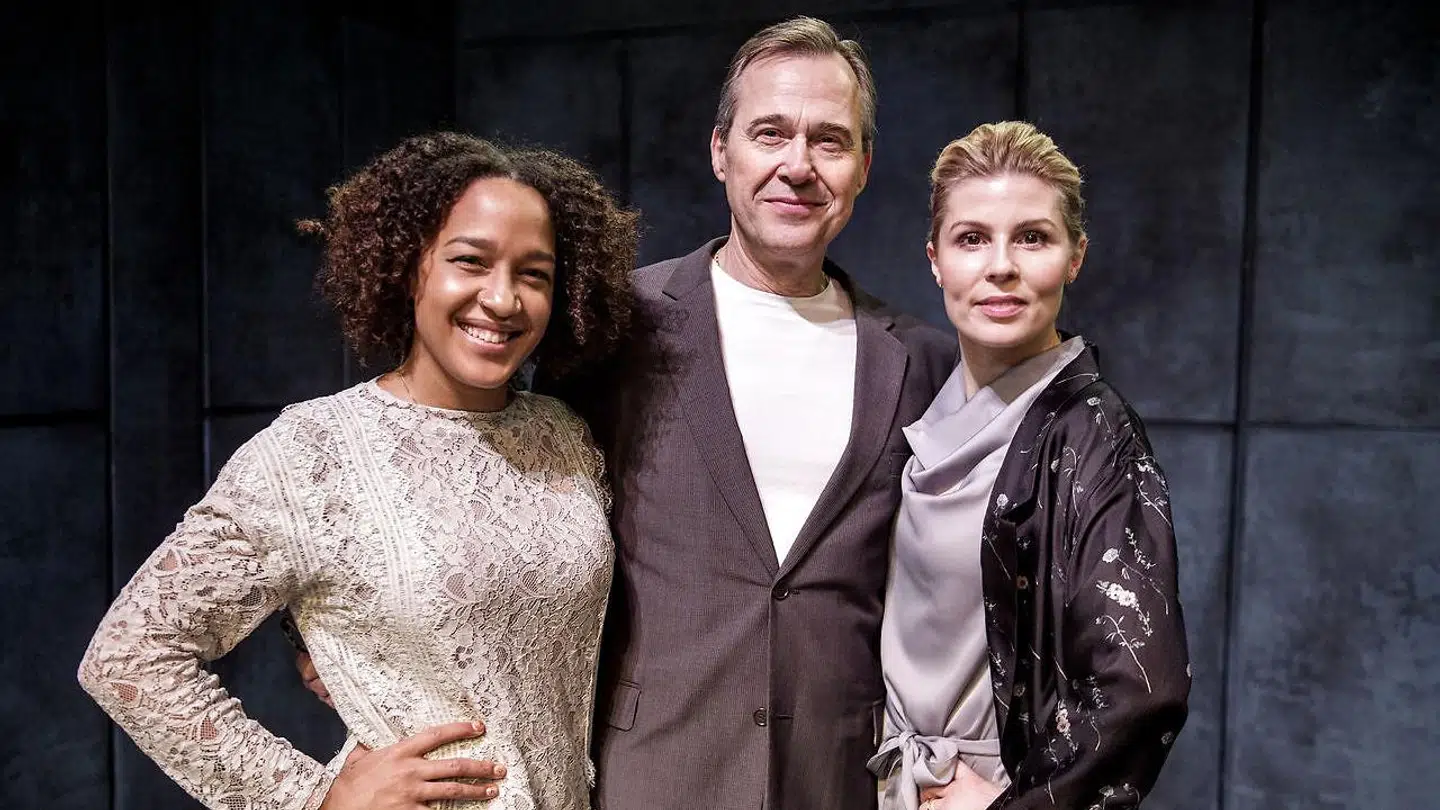 Barbara Moleko, da hun i 2017 var med i musicalen 'Efter brylluppet' med blandt andet Cecilie Stenspil og Flemming Enevold.