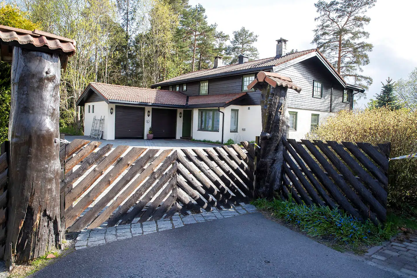 Hagens-parrets hjem i det idylliske Lørenskog lidt uden for Oslo. Det er her, politiet mener, at hun er blevet dræbt. (Arkivfoto)
