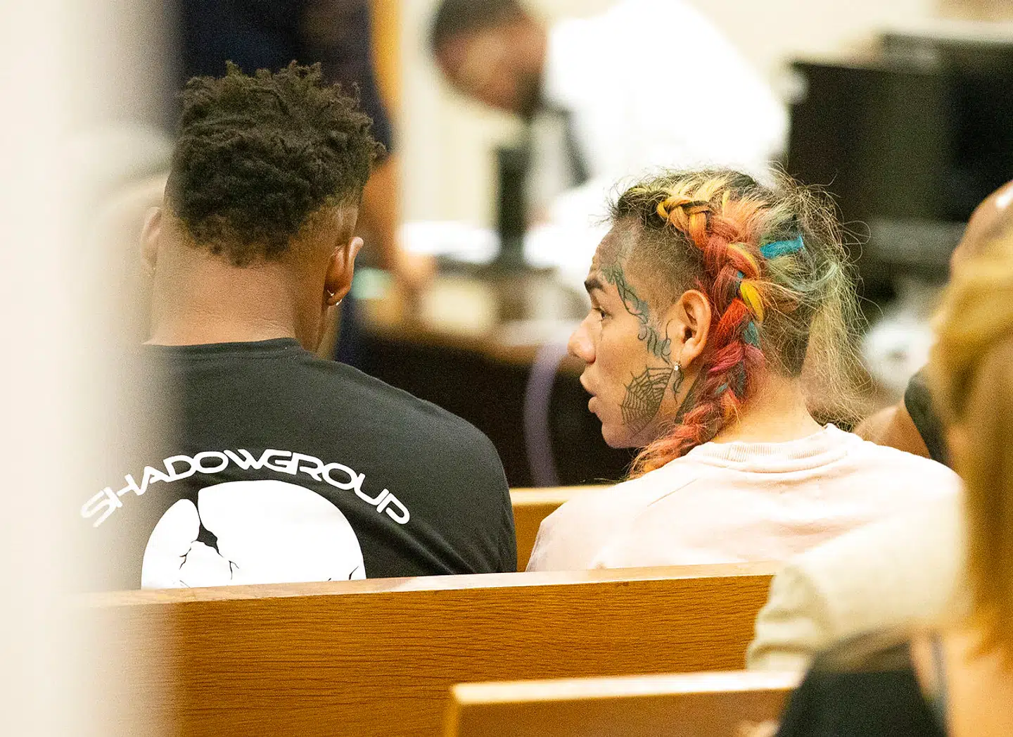 Tekashi69 i retten i 2018.