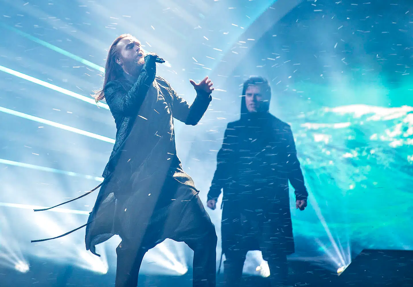 Jonas Rasmussen vandt det danske 'Melodi Grand Prix' i Aalborg i 2018.