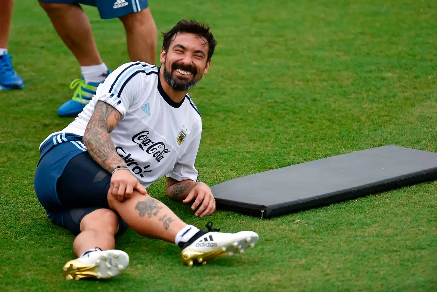 Ezequiel Lavezzi har også været med på det argentinske landshold.