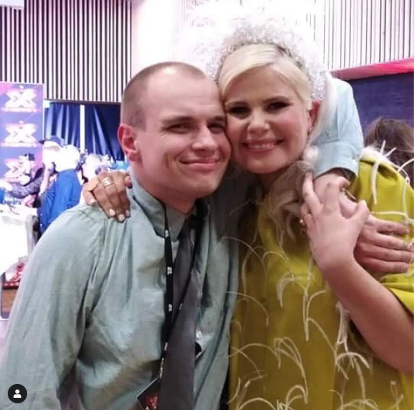Jeppe Vejlgaard med Sofie Linde.