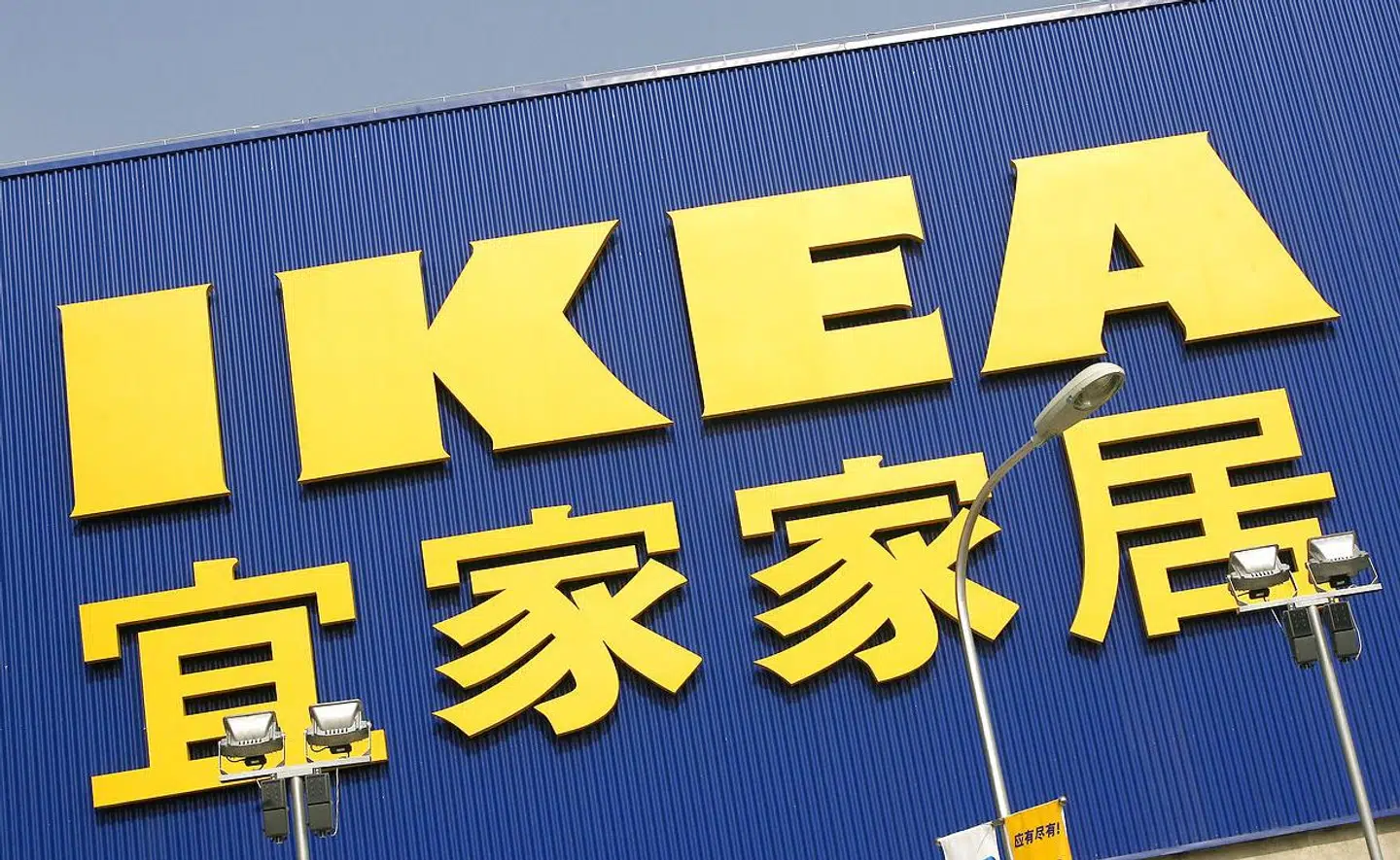Et Ikea-varehus i Kina.
