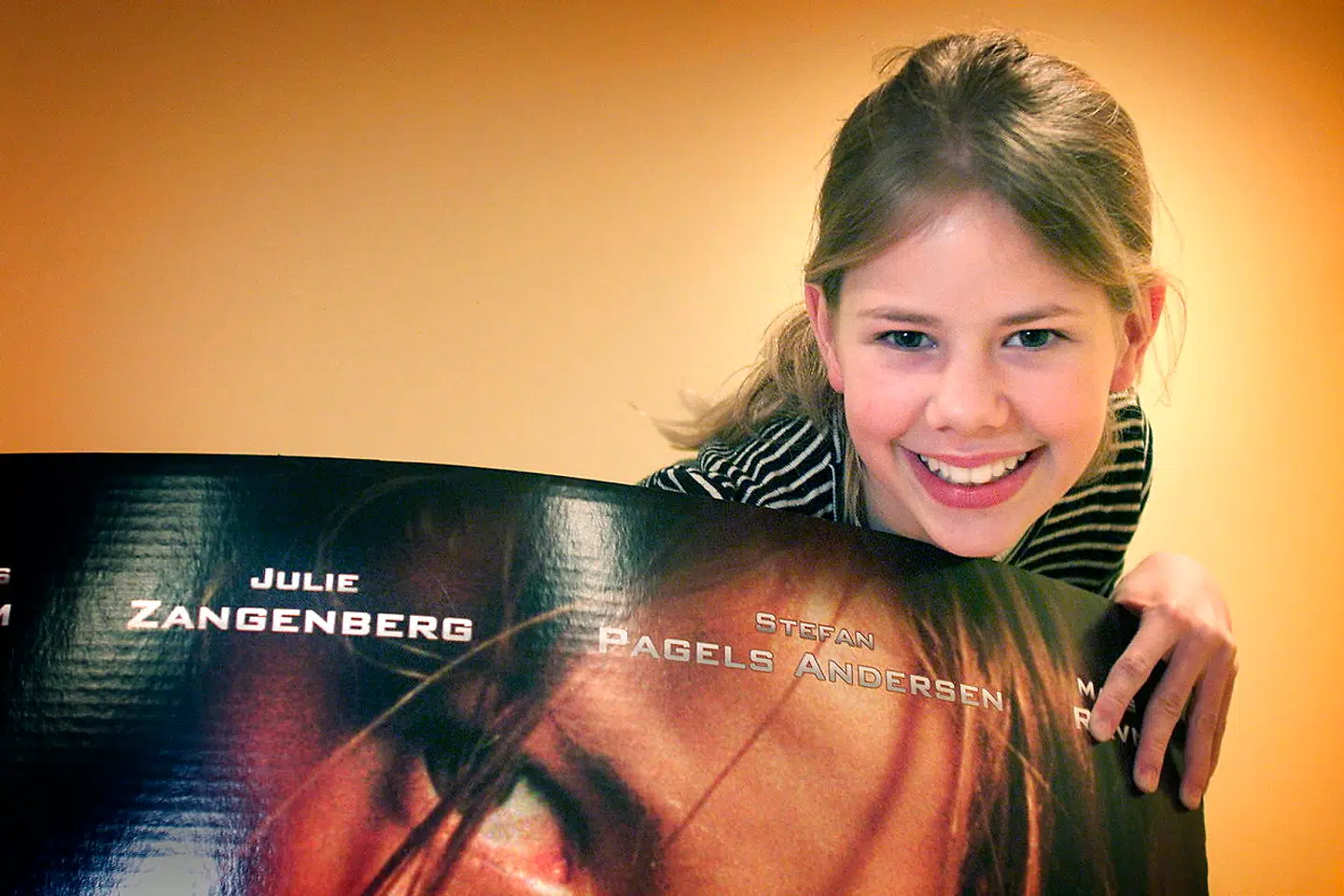 Sådan så Julie Zangenberg ud, da hun som 13-årig spillede hovedrollen i 'Klatretøsen'.