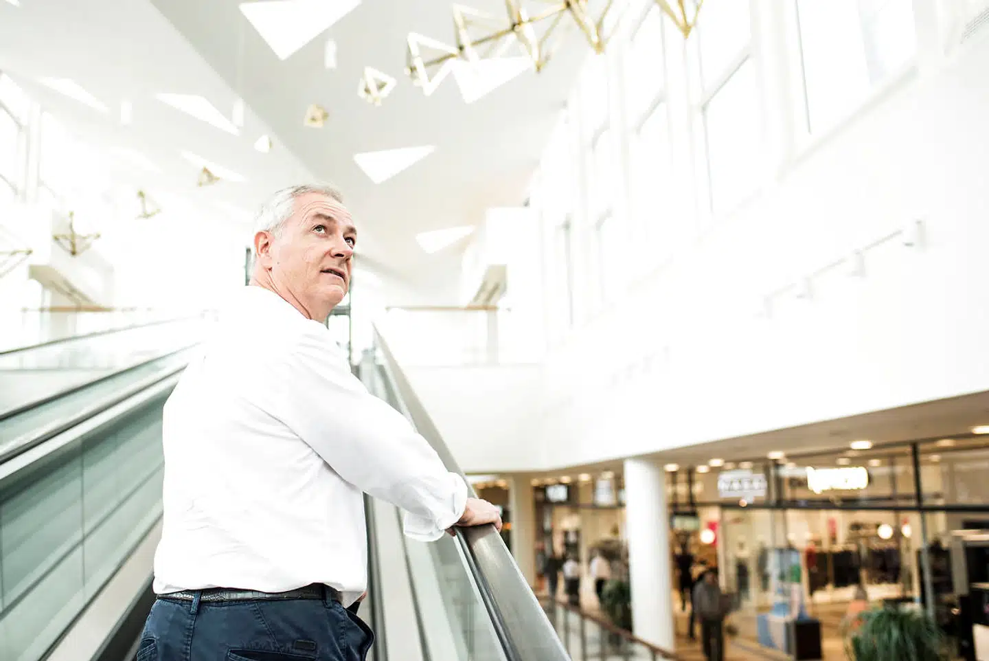 Jesper Andreasen er tredje generation i spidsen for det familieejde Rødovre Centrum, der allerede har gjort sig umage med en stribe tiltag før en genåbning.