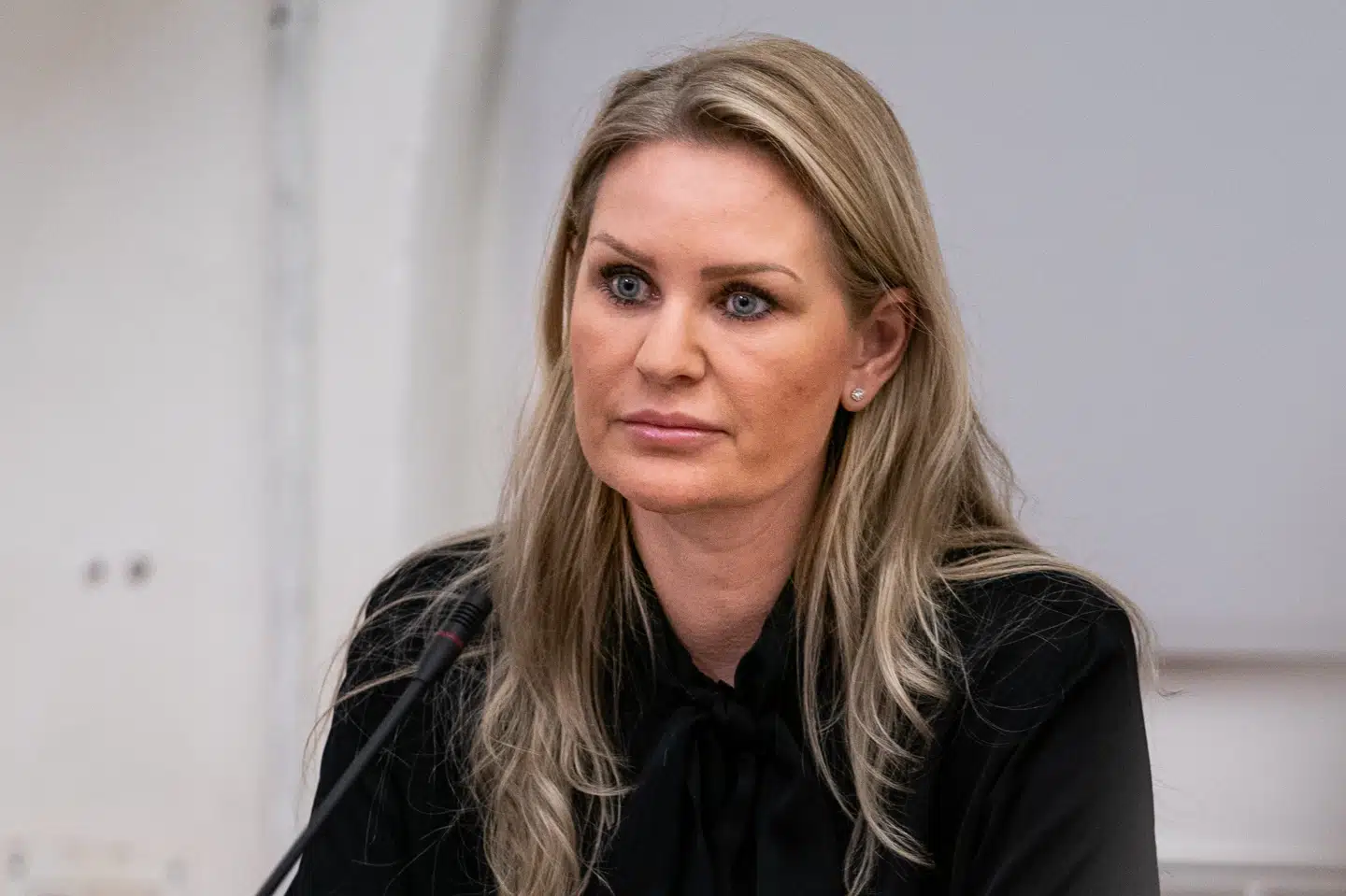 Venstres Britt Bager er gravid og venter sit andet barn til oktober. (Arkivfoto) Niels Christian Vilmann/Ritzau Scanpix