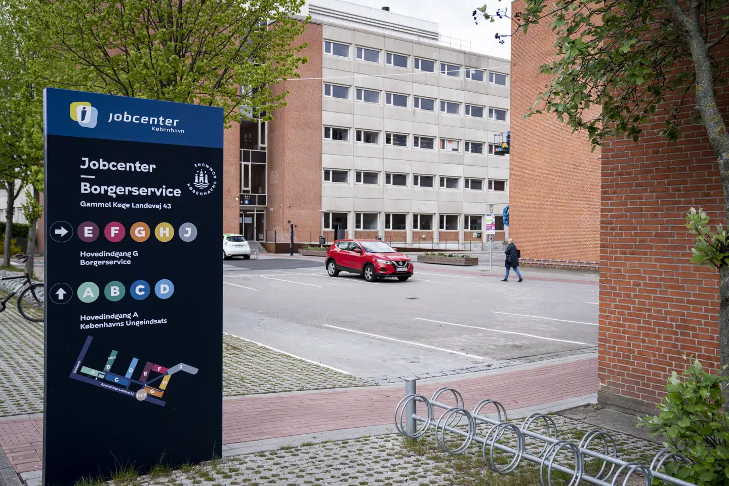 Søndag skrumpede køen af ledige med 113 personer, og samlet er antallet af ledige i Danmark på 179.912. (Arkivfoto) Niels Christian Vilmann/Ritzau Scanpix