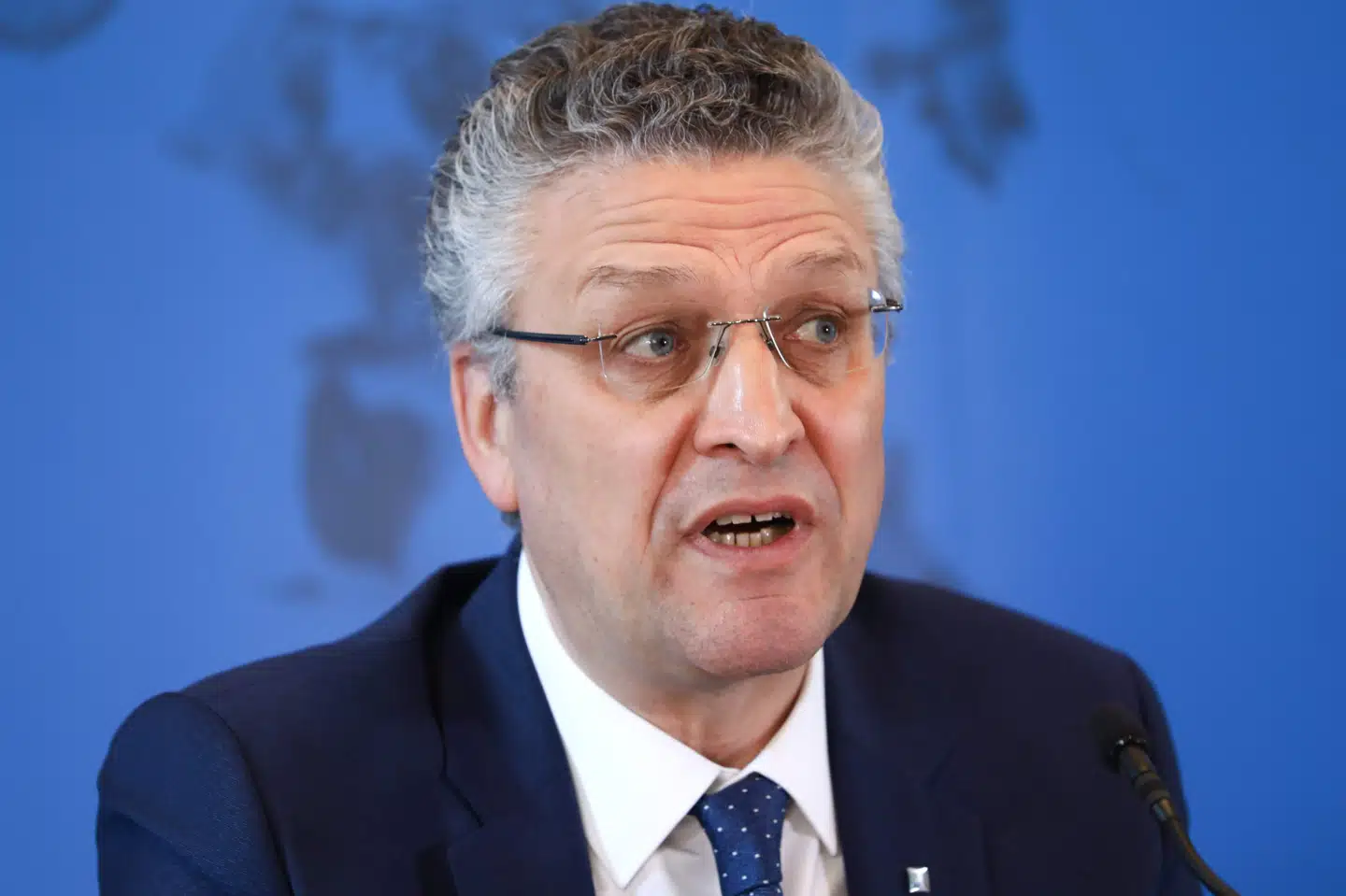 Lothar Wieler er leder af Robert Koch Instituttet (RKI), som er den tyske stats organ for infektionssygdomme. RKI siger nu, at smittetrykket med coronavirus stiger i Tyskland. (Arkivfoto) Christian Mang/Ritzau Scanpix