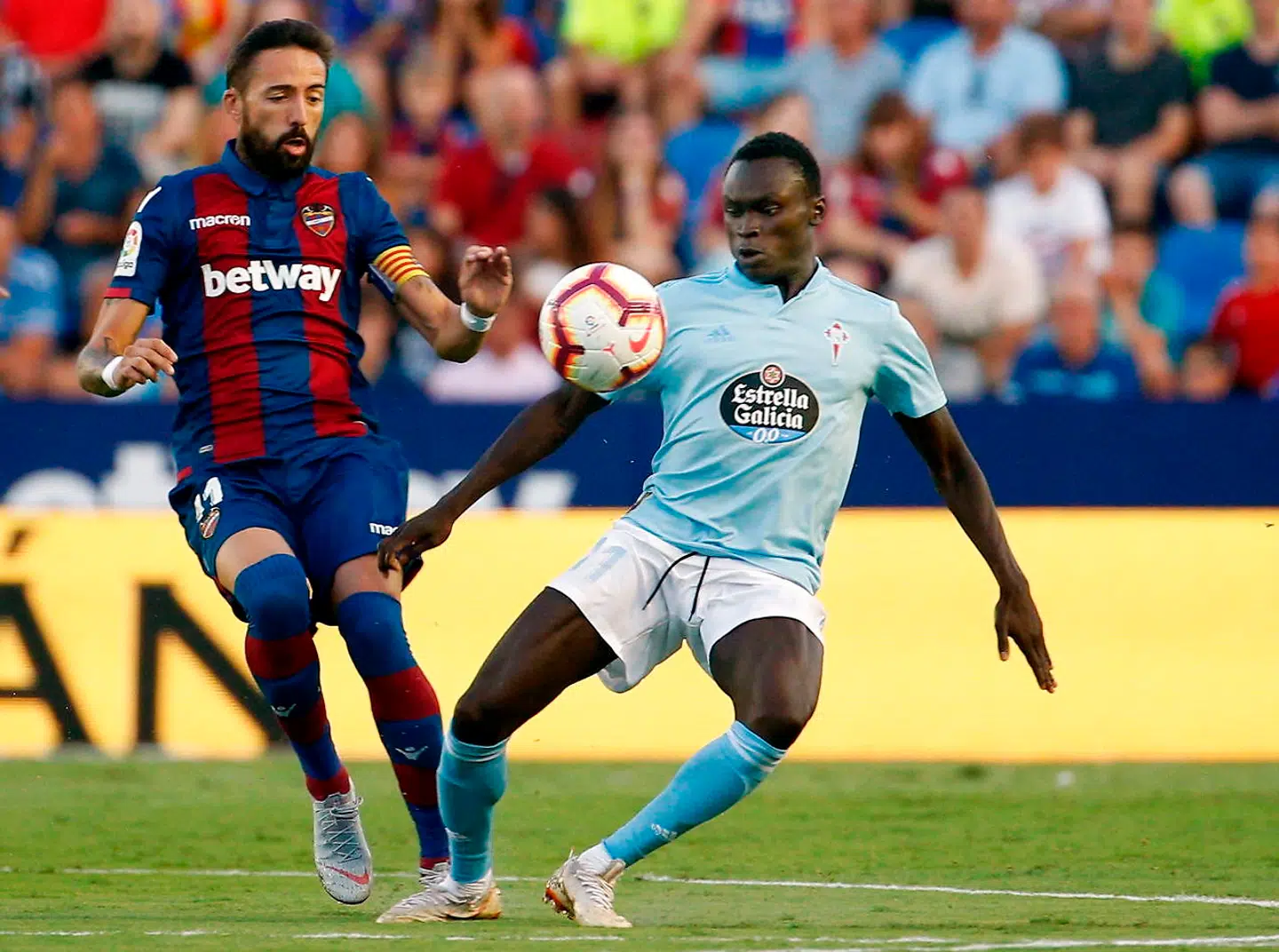 Pione Sisto har spillet 19 La Liga-kampe i sæsonen 2019-2020.
