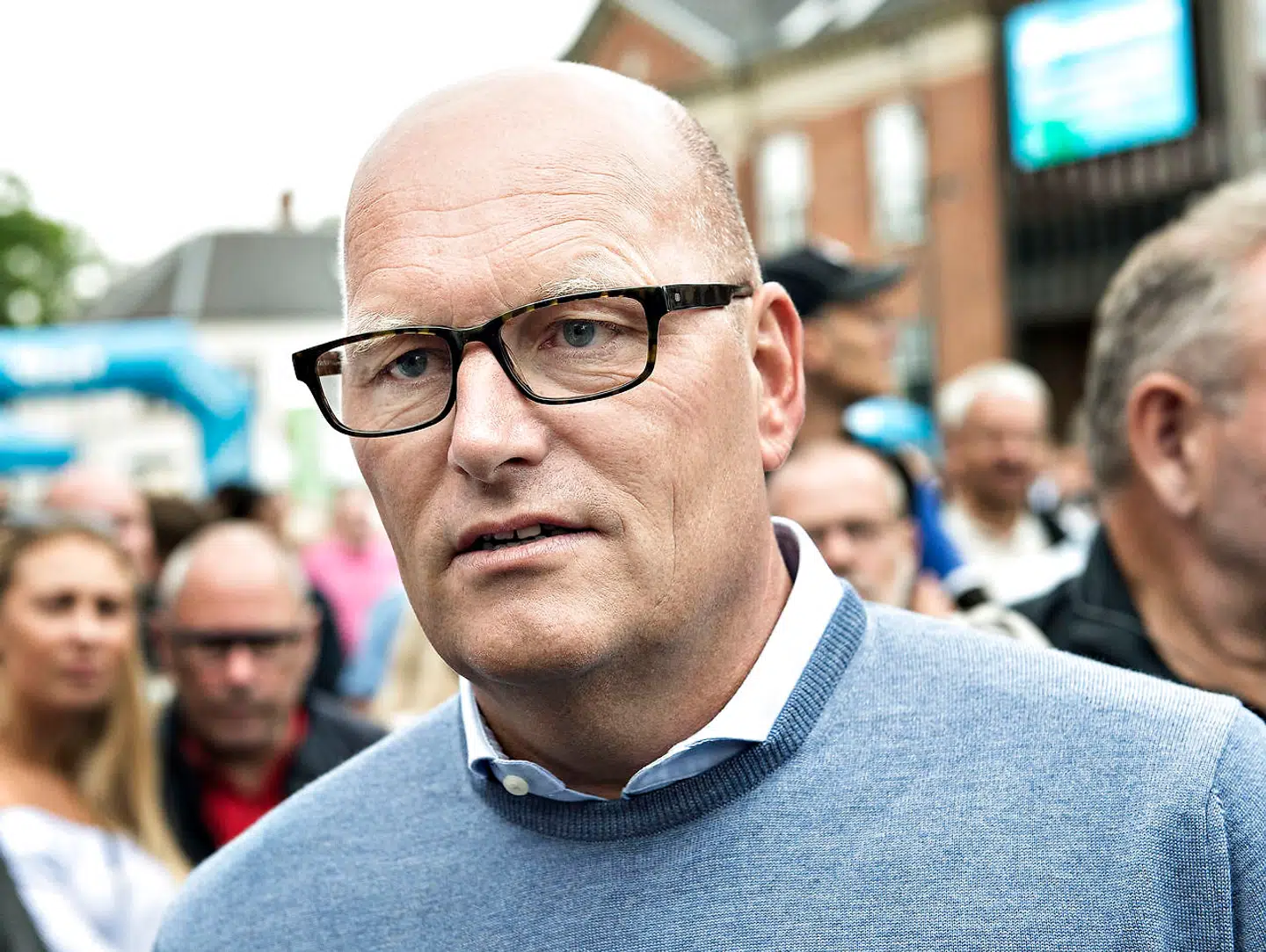 Bjarne Riis under Danmark Rundt i 2016 Bjarne Riis. Den tidligere Tour de France-vinder drømmer om et comeback på allerøverste hylde. (Foto: Henning Bagger/Scanpix 2017)