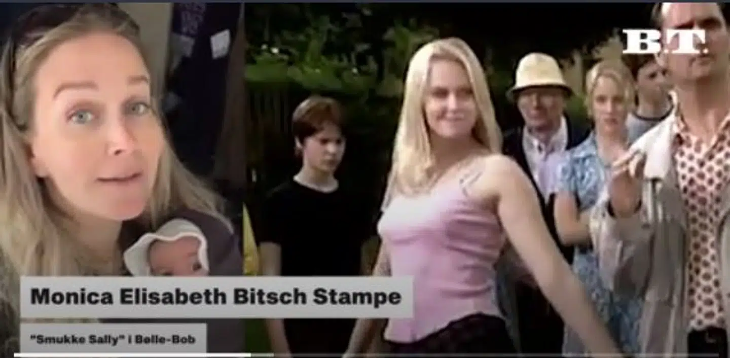 Monica Elisabeth Bitch i B.T.s hyldest-video til Phillip Faber.