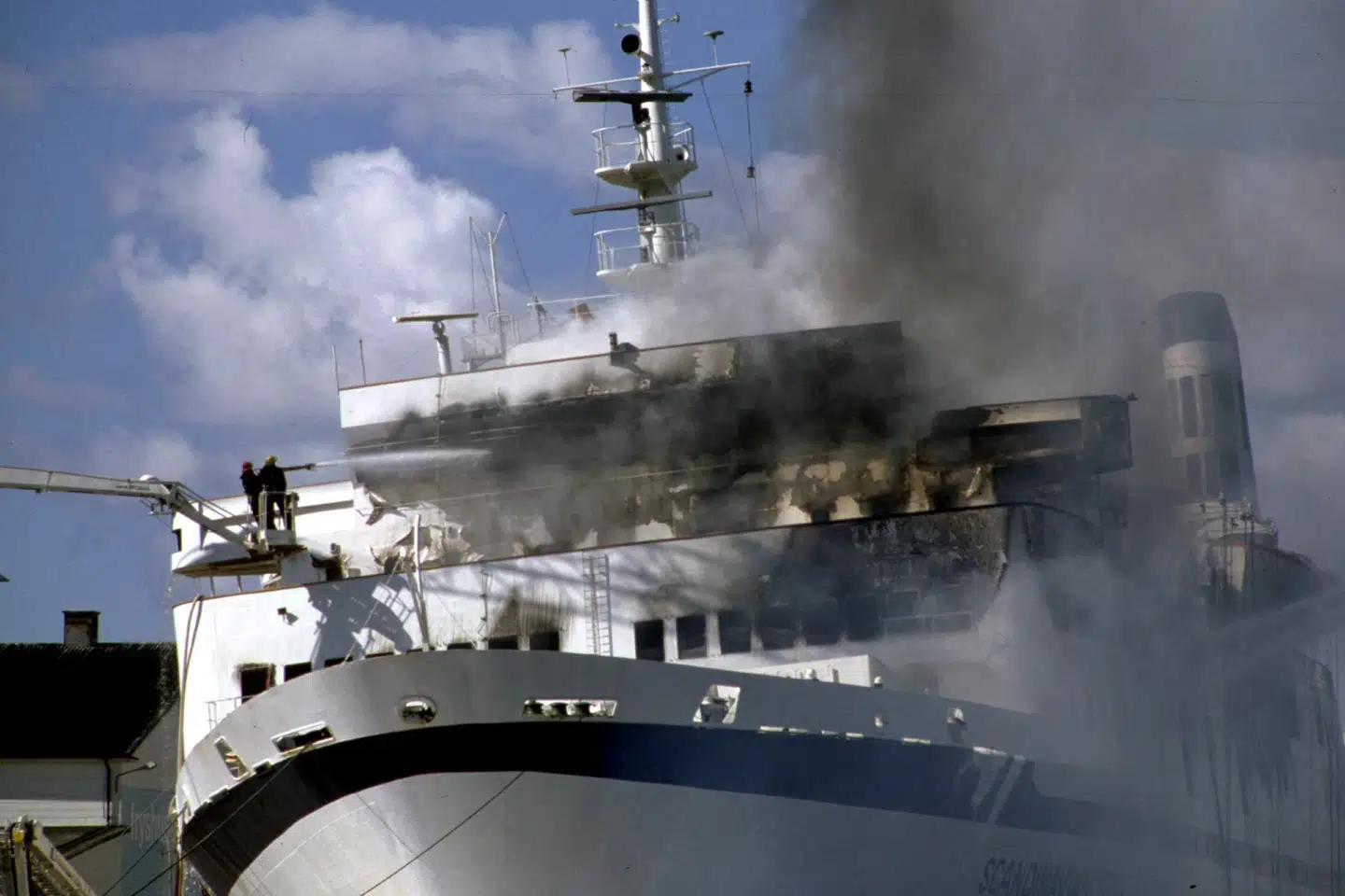 159 mennesker omkom i branden på Scandinavian Star i 1990. (Arkivfoto) Claus Bjørn Larsen/Ritzau Scanpix