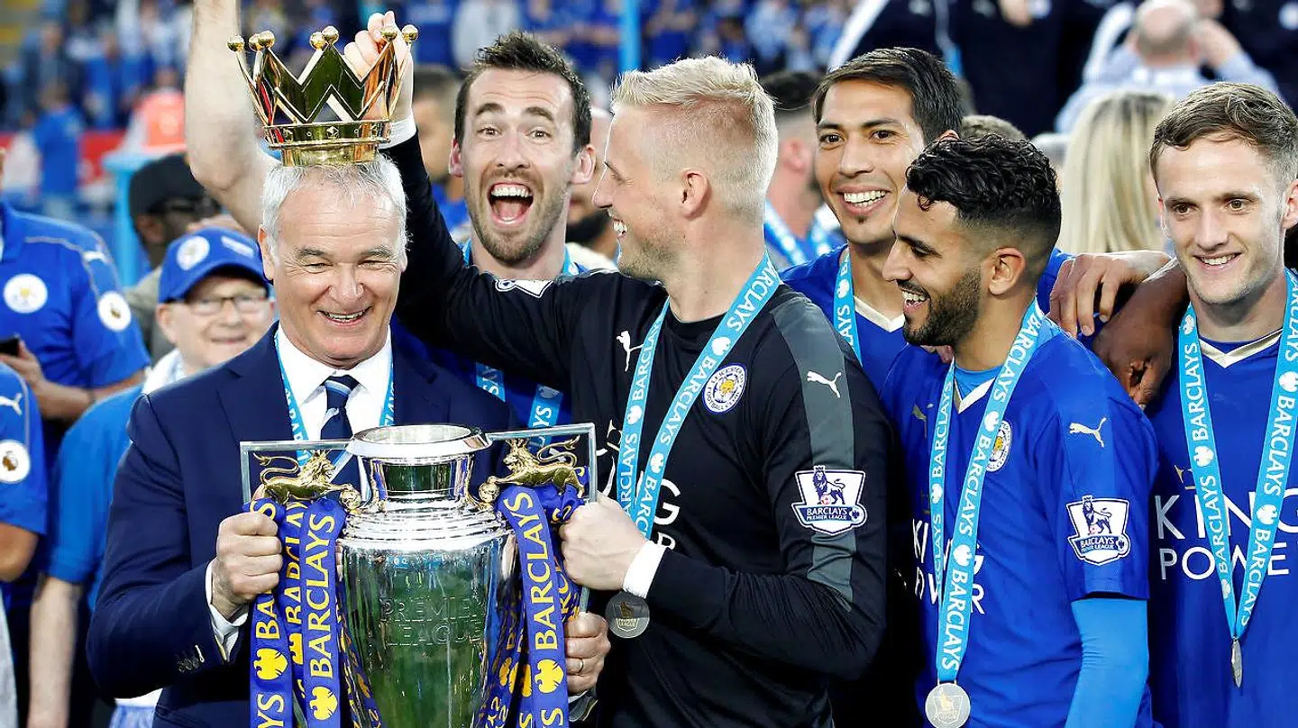 Kasper Schmeichel vandt i 2016 det engelske mesterskab med Leicester, hvor han stadig er førsteholdsmålmand i dag.