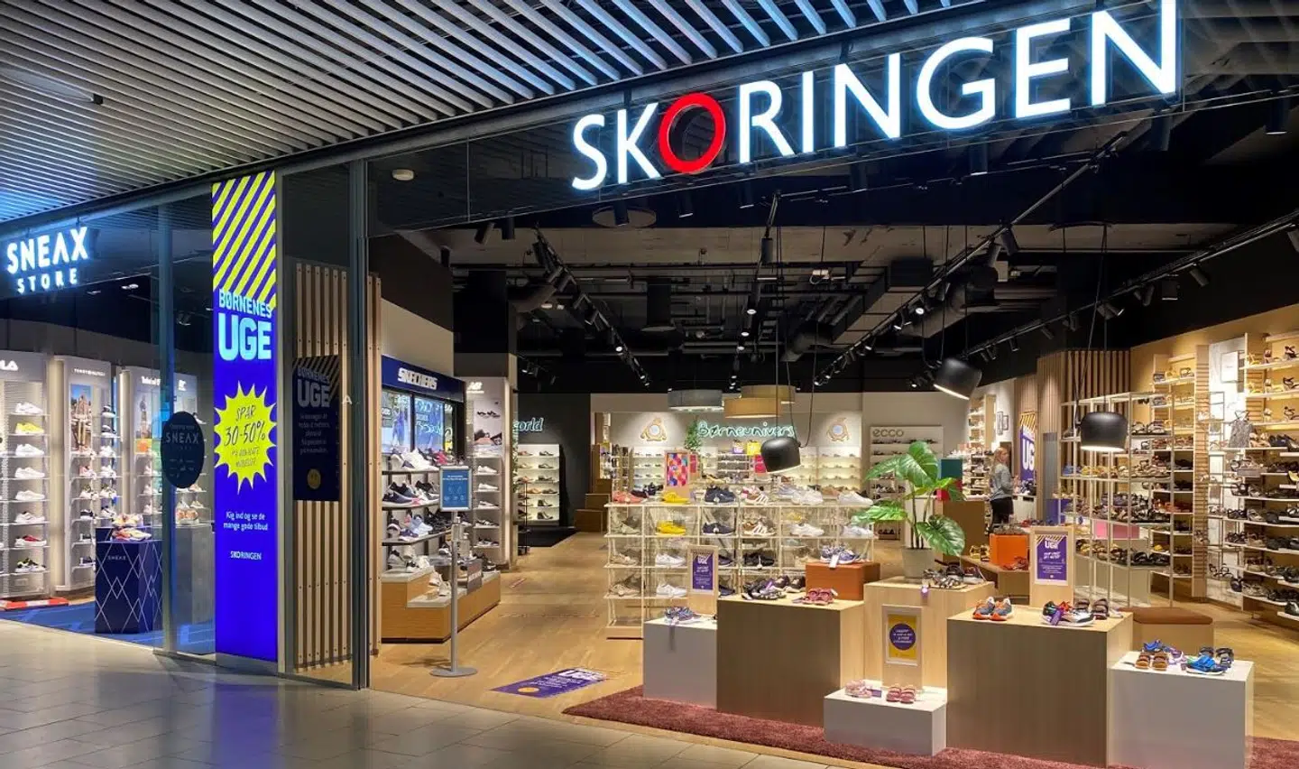 Skoringen i storcentret Bruuns Galleri i Aarhus.