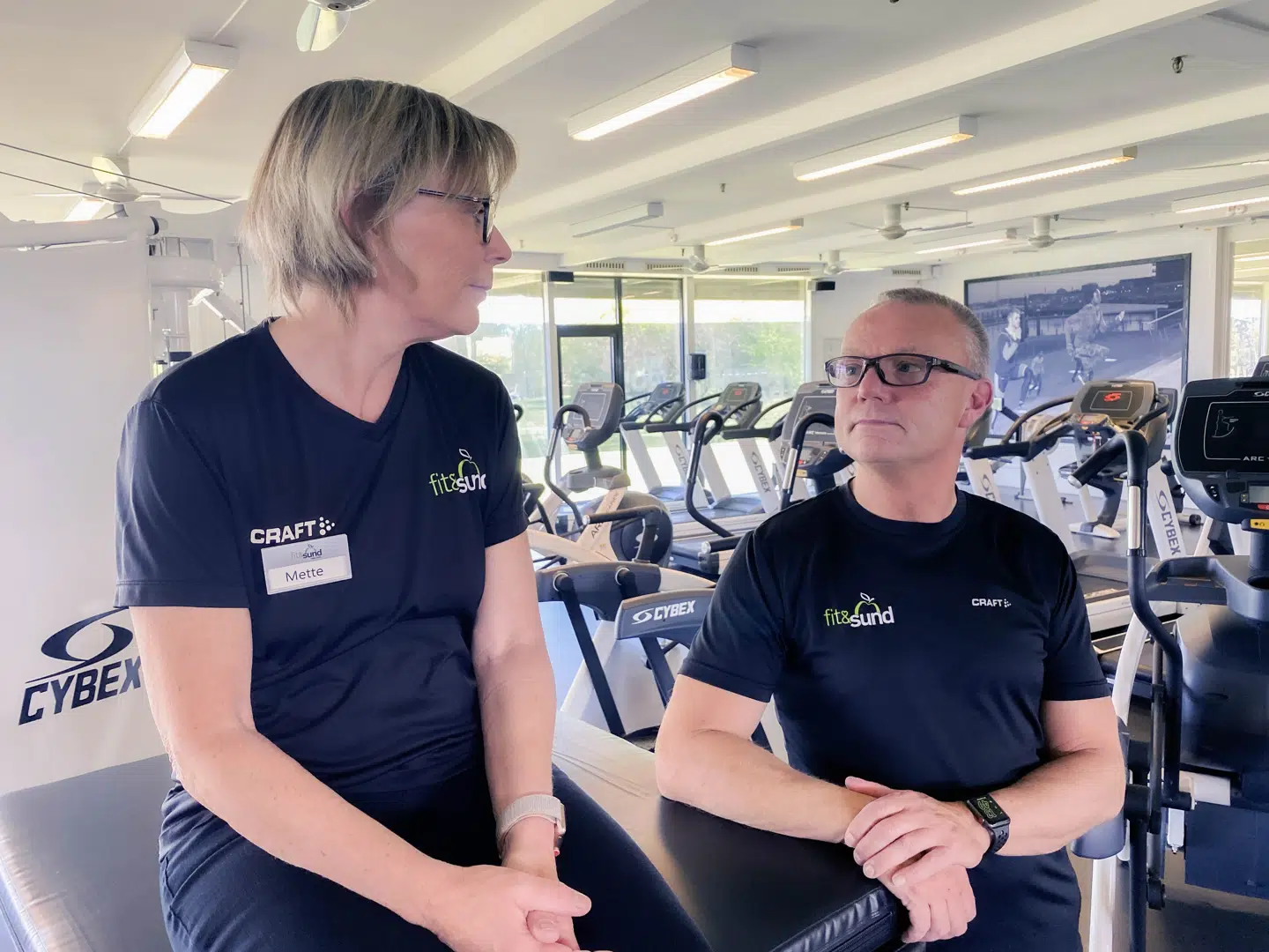 Mette og Morten Tjæder ser gerne, at de snart får mulighed for at åbne deres fitness-center i Hørsholm Fit & Sund.