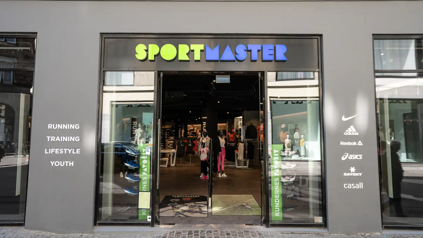 Sportmaster ved Vimmelskaftet i København.