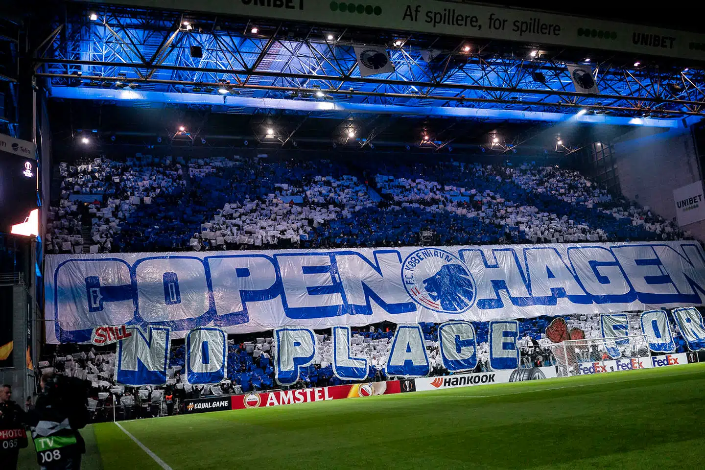 Tilbage i februar i år var Parken propfyldt, da FC København tog imod skotske Celtic i Europa League. Arkivfoto: Liselotte Sabroe/Ritzau Scanpix